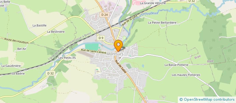 localisation de l'entreprise MONSIEUR LUCIEN HILBERT à MONTSURS