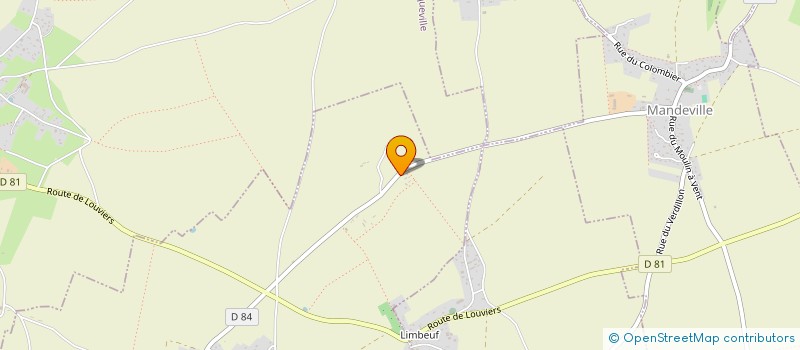 localisation de l'entreprise MONSIEUR LUCIEN HOCHET  CRESTOT