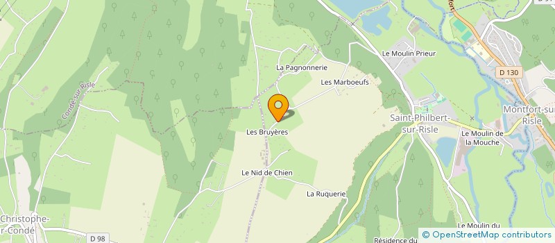 localisation de l'entreprise MONSIEUR LUCIEN HOUARD à MONTFORT-SUR-RISLE