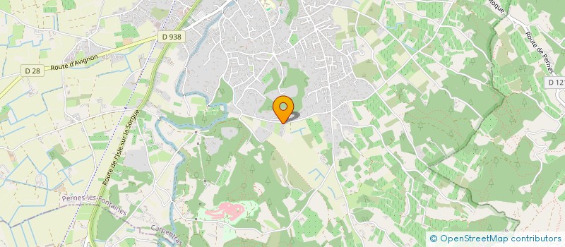 localisation de l'entreprise MONSIEUR LUCIEN HOURS  PERNES-LES-FONTAINES