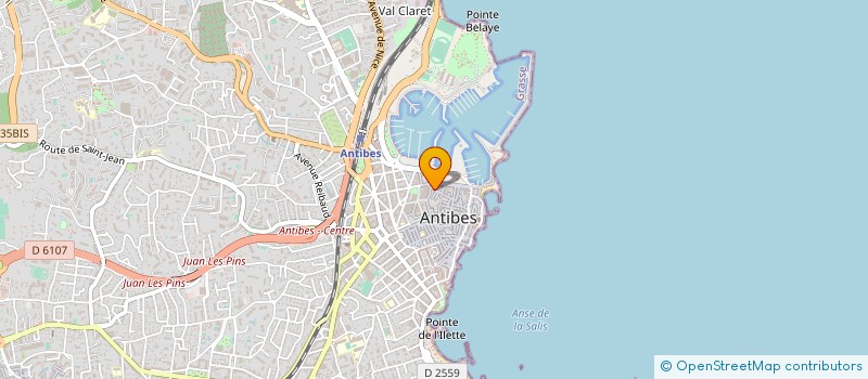 localisation de l'entreprise MONSIEUR LUCIEN IFRAH à ANTIBES