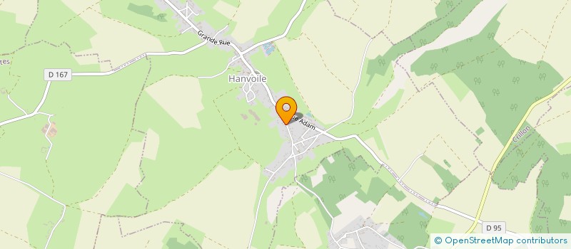 localisation de l'entreprise MONSIEUR LUCIEN JACQUES  HANVOILE