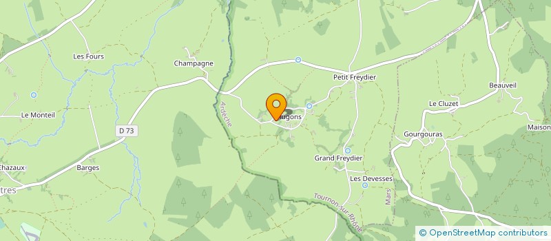 localisation de l'entreprise MONSIEUR LUCIEN JOUVE à MARS