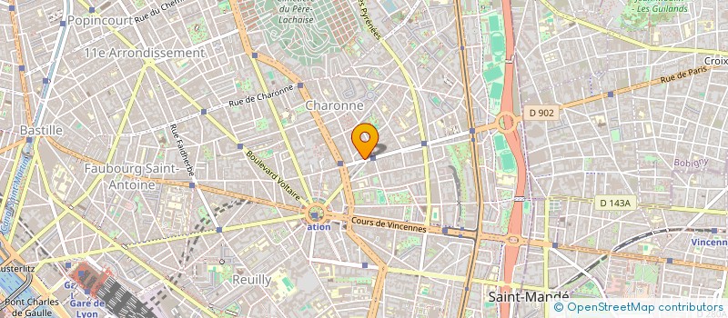 localisation de l'entreprise MONSIEUR LUCIEN KASMIRAN  PARIS