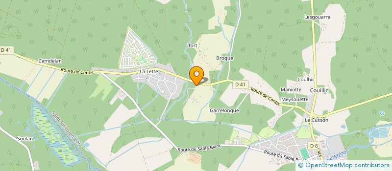 localisation de l'entreprise MONSIEUR LUCIEN LACOSTE  SAINT-JULIEN-EN-BORN