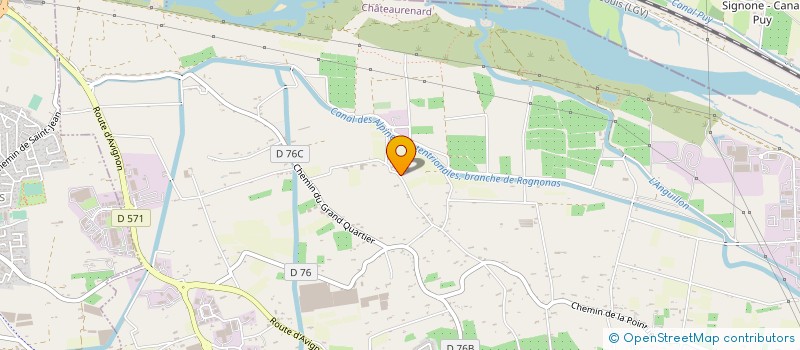 localisation de l'entreprise MONSIEUR LUCIEN LADET  CHATEAURENARD