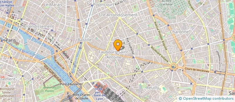 localisation de l'entreprise MONSIEUR LUCIEN LARRUY à PARIS