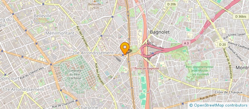 localisation de l'entreprise MONSIEUR LUCIEN LATOURNALD  PARIS