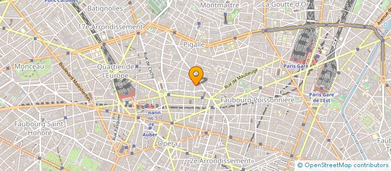 localisation de l'entreprise MONSIEUR LUCIEN LE BRIS à PARIS