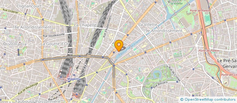 localisation de l'entreprise MONSIEUR LUCIEN LE GUERN  PARIS