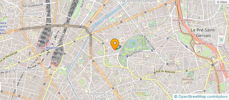 localisation de l'entreprise MONSIEUR LUCIEN LE RUYET  PARIS