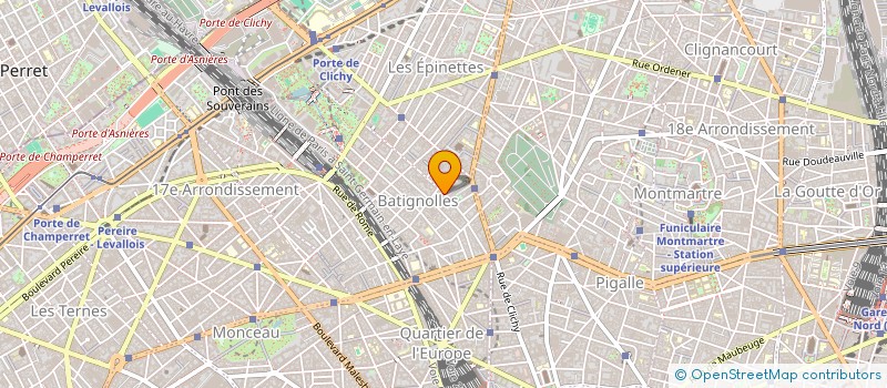 localisation de l'entreprise MONSIEUR LUCIEN LECUYER  PARIS