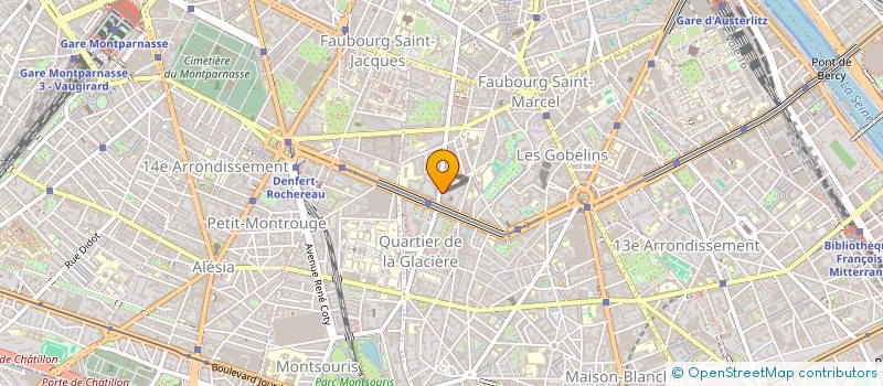 localisation de l'entreprise MONSIEUR LUCIEN LEMIERE  PARIS