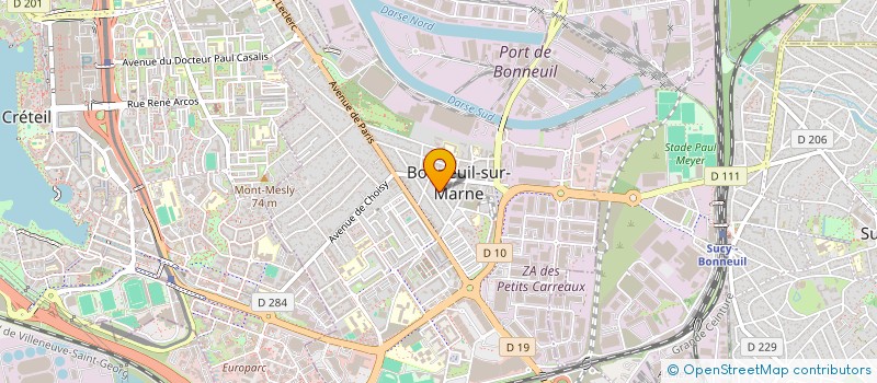 localisation de l'entreprise MONSIEUR LUCIEN LEQUER à BONNEUIL-SUR-MARNE