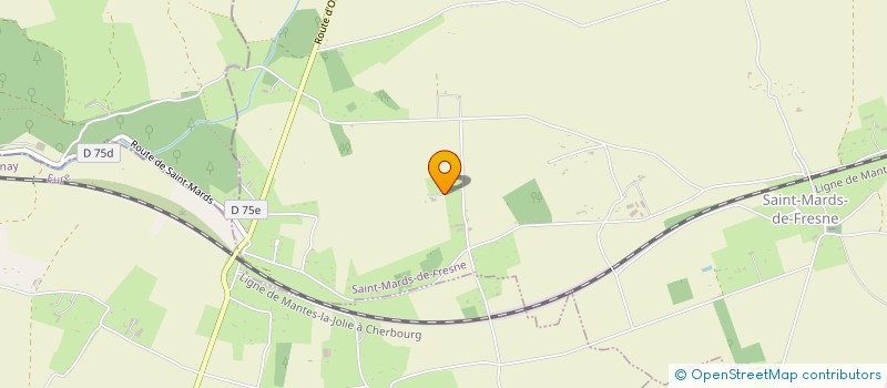 localisation de l'entreprise MONSIEUR LUCIEN LEROI  ST GERMAIN LA CAMPAGNE