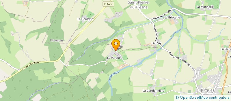 localisation de l'entreprise MONSIEUR LUCIEN LEVILLAIN  DIALAN SUR CHAINE