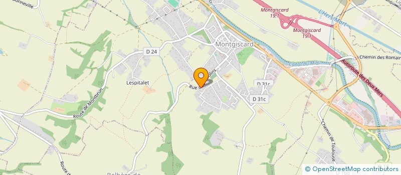 localisation de l'entreprise MONSIEUR LUCIEN LIAIGRE  AUZEVILLE-TOLOSANE