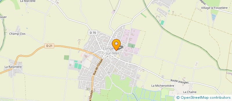 localisation de l'entreprise MONSIEUR LUCIEN LIGNER à LONGEVILLE-SUR-MER