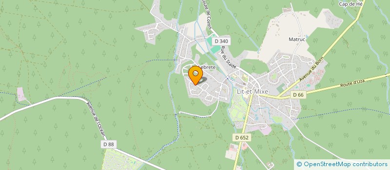 localisation de l'entreprise MONSIEUR LUCIEN LIMERY  LIT-ET-MIXE