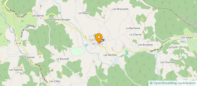 localisation de l'entreprise MONSIEUR LUCIEN LIODENOT à SAINT-IGNY-DE-VERS