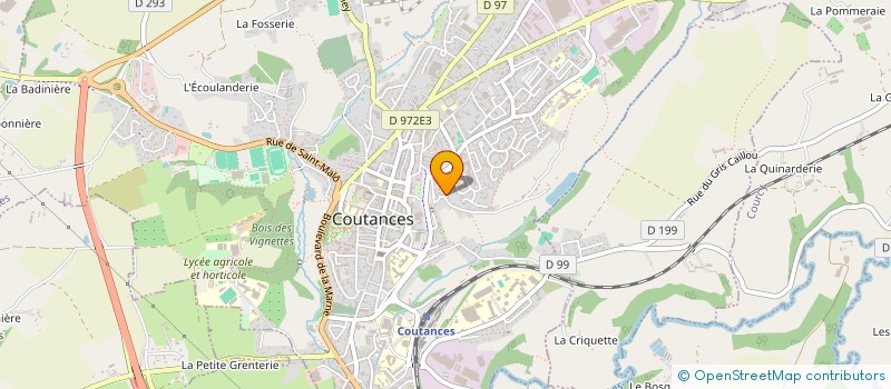 localisation de l'entreprise MONSIEUR LUCIEN LIOT  COUTANCES