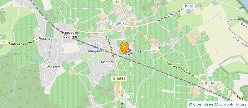 localisation de l'entreprise MONSIEUR LUCIEN LURTON à MARGAUX-CANTENAC