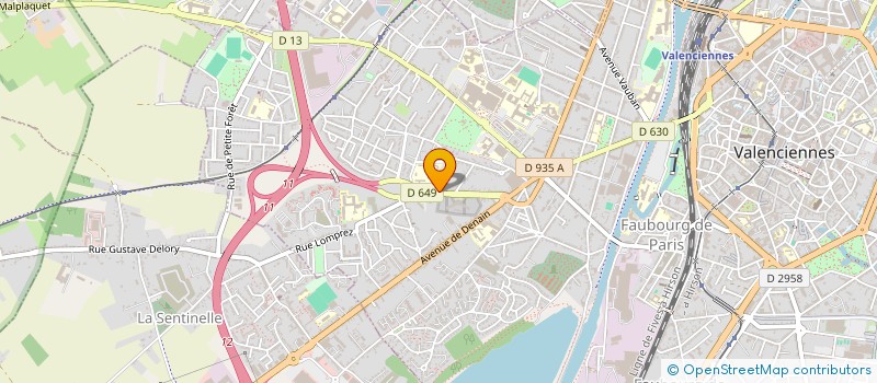 localisation de l'entreprise MONSIEUR LUCIEN MAFRICI à VALENCIENNES