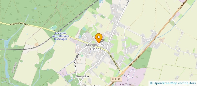 localisation de l'entreprise MONSIEUR LUCIEN MAMAN à MARIGNY-LES-USAGES