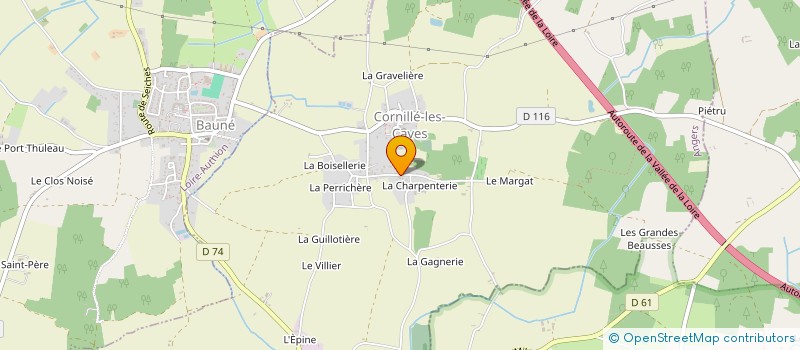 localisation de l'entreprise MONSIEUR LUCIEN MANIMONT  CORNILLE-LES-CAVES