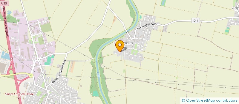 localisation de l'entreprise MONSIEUR LUCIEN MANN  LOGELHEIM