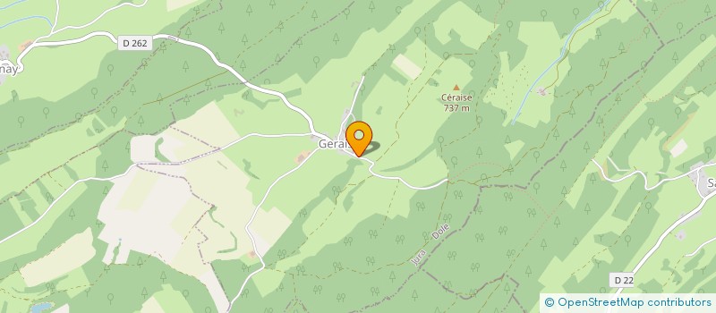 localisation de l'entreprise MONSIEUR LUCIEN MARAUX  GERAISE