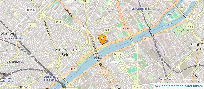 localisation de l'entreprise MONSIEUR LUCIEN MARCOS CELADA à ASNIERES-SUR-SEINE
