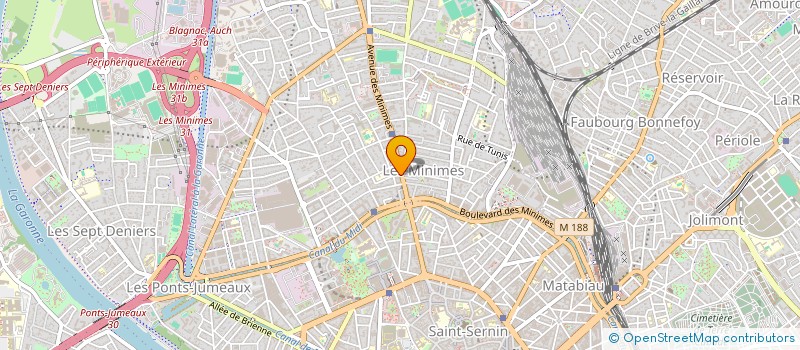 localisation de l'entreprise MONSIEUR LUCIEN MAURIES à TOULOUSE