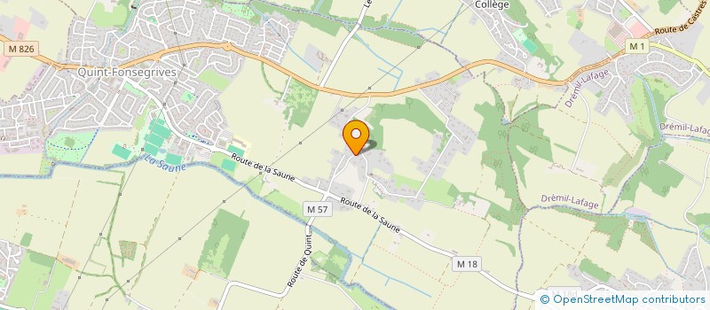 localisation de l'entreprise MONSIEUR LUCIEN MAXEL  QUINT-FONSEGRIVES