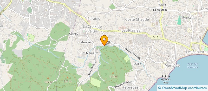 localisation de l'entreprise MONSIEUR LUCIEN MELANI  LA SEYNE SUR MER