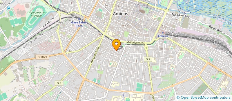 localisation de l'entreprise MONSIEUR LUCIEN MELOU à AMIENS
