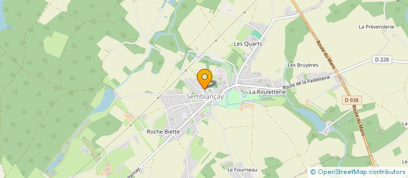 localisation de l'entreprise MONSIEUR LUCIEN MERCIER à SEMBLANCAY