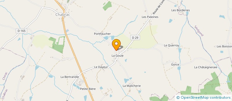 localisation de l'entreprise MONSIEUR LUCIEN MERLE à PRESSIGNAC