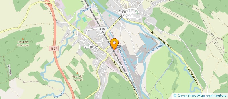 localisation de l'entreprise MONSIEUR LUCIEN MICHELET  NOMEXY