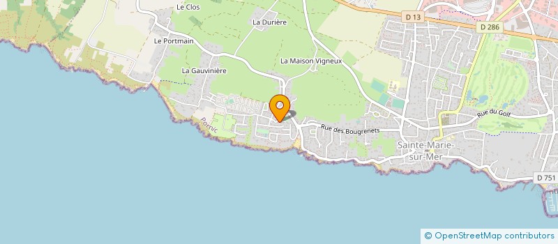 localisation de l'entreprise MONSIEUR LUCIEN MICHELET à PORNIC