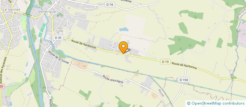 localisation de l'entreprise MONSIEUR LUCIEN MIRANI à VENERQUE