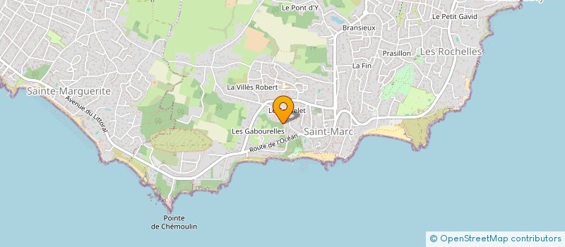 localisation de l'entreprise MONSIEUR LUCIEN MONTANARI  SAINT-NAZAIRE