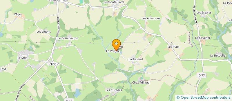 localisation de l'entreprise MONSIEUR LUCIEN MORET à NOUZERINES