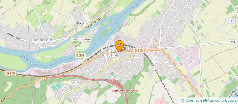 localisation de l'entreprise MONSIEUR LUCIEN NOUISRI  BONNIERES-SUR-SEINE