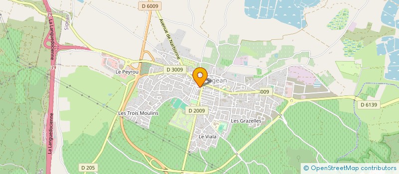 localisation de l'entreprise MONSIEUR LUCIEN OLAERTS  SIGEAN