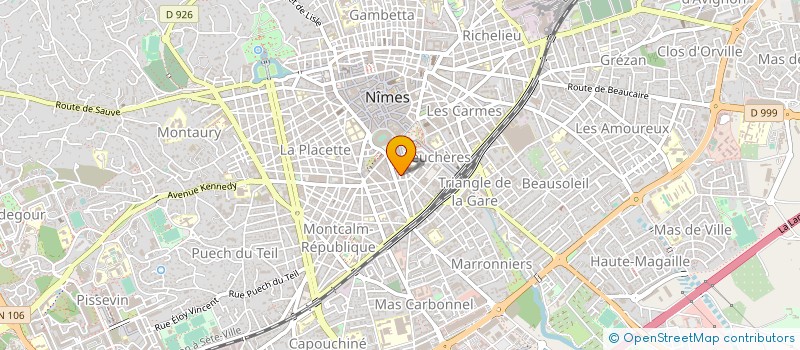 localisation de l'entreprise MONSIEUR LUCIEN ORLEWSKI à NIMES