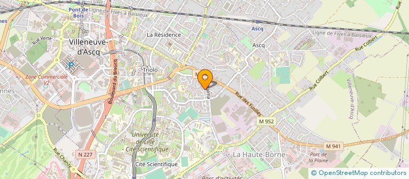 localisation de l'entreprise MONSIEUR LUCIEN ORTIZ à VILLENEUVE-D'ASCQ