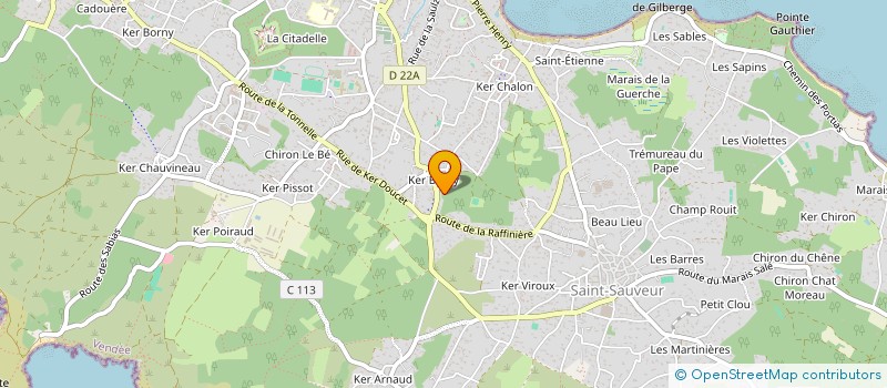 localisation de l'entreprise MONSIEUR LUCIEN PAJOT à ILE-D'YEU (L')