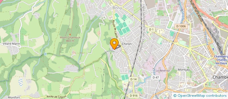 localisation de l'entreprise MONSIEUR LUCIEN PALUDETTO  CHAMBERY