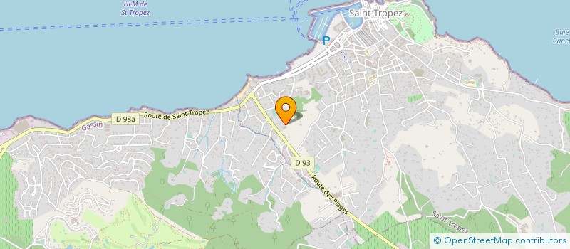localisation de l'entreprise MONSIEUR LUCIEN PELISSON à SAINT TROPEZ